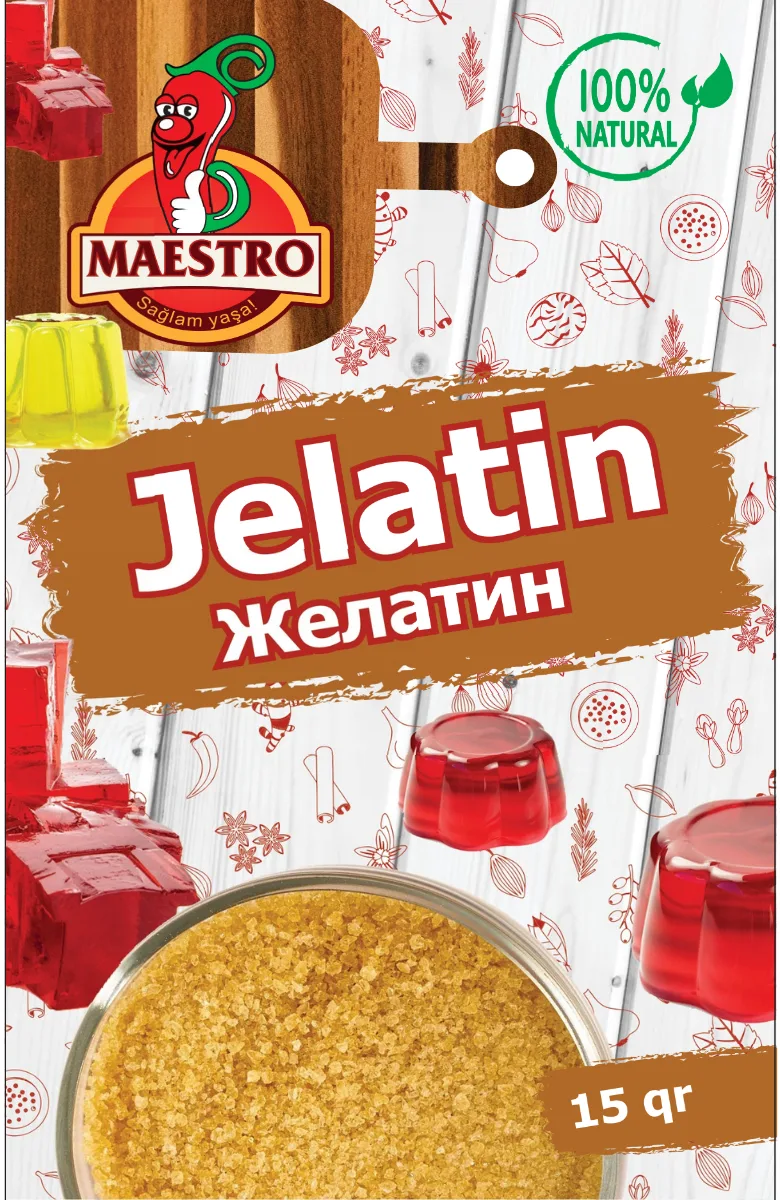 Jelatin, Limon Duzu və Nişasta | Mətbəx Məhsulları | MAESTRO